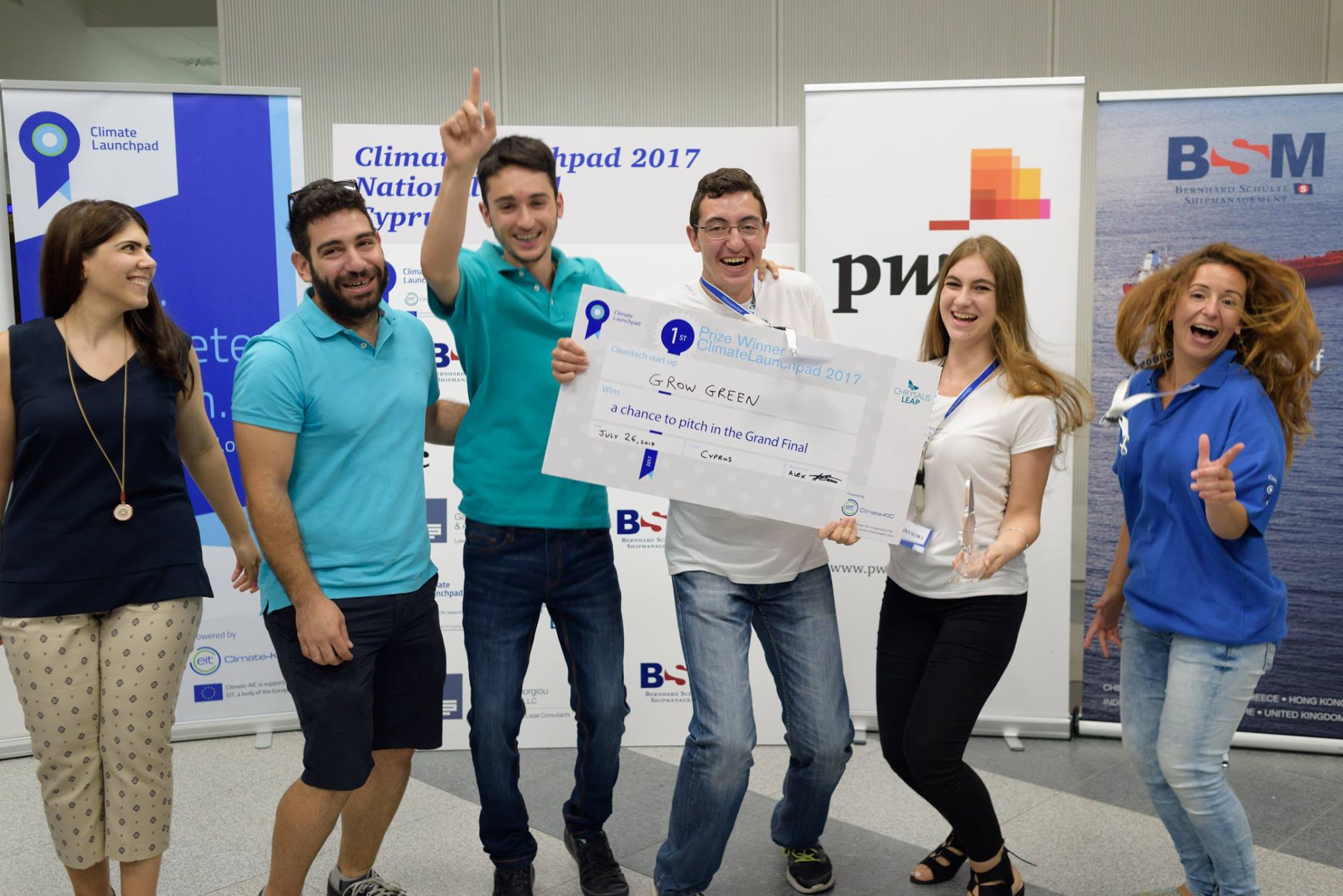 Congratulations Grow Green! - JA Cyprus